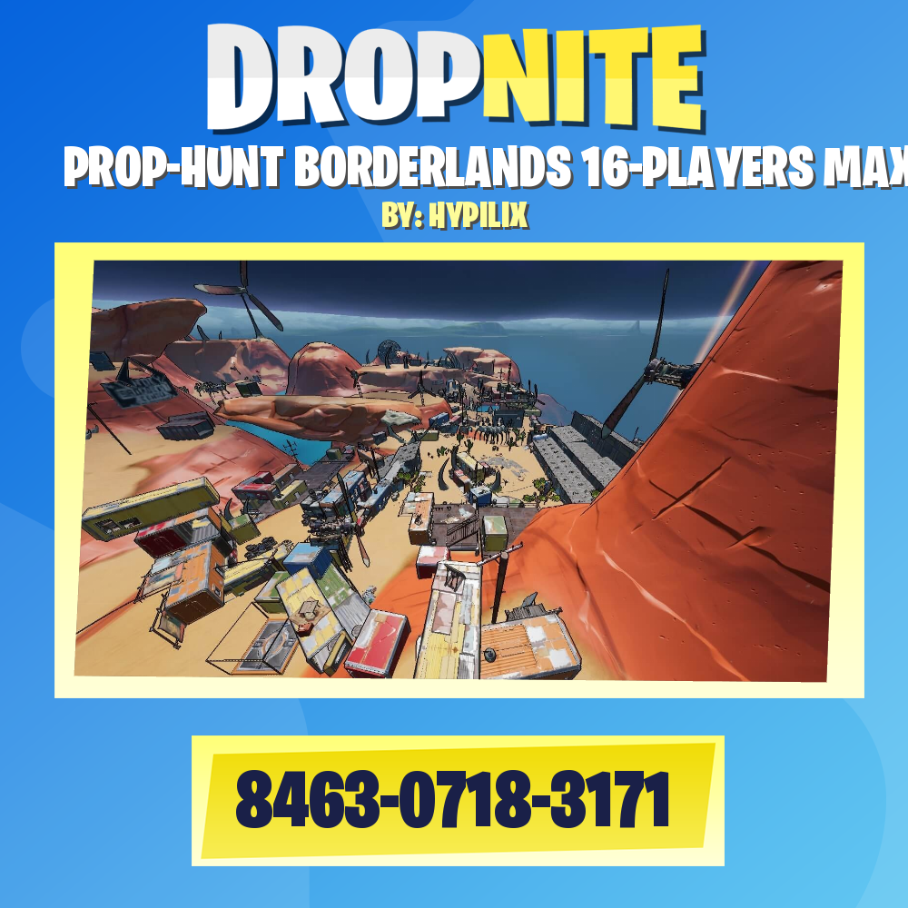 PROP-HUNT BORDERLANDS 16-PLAYERS MAX