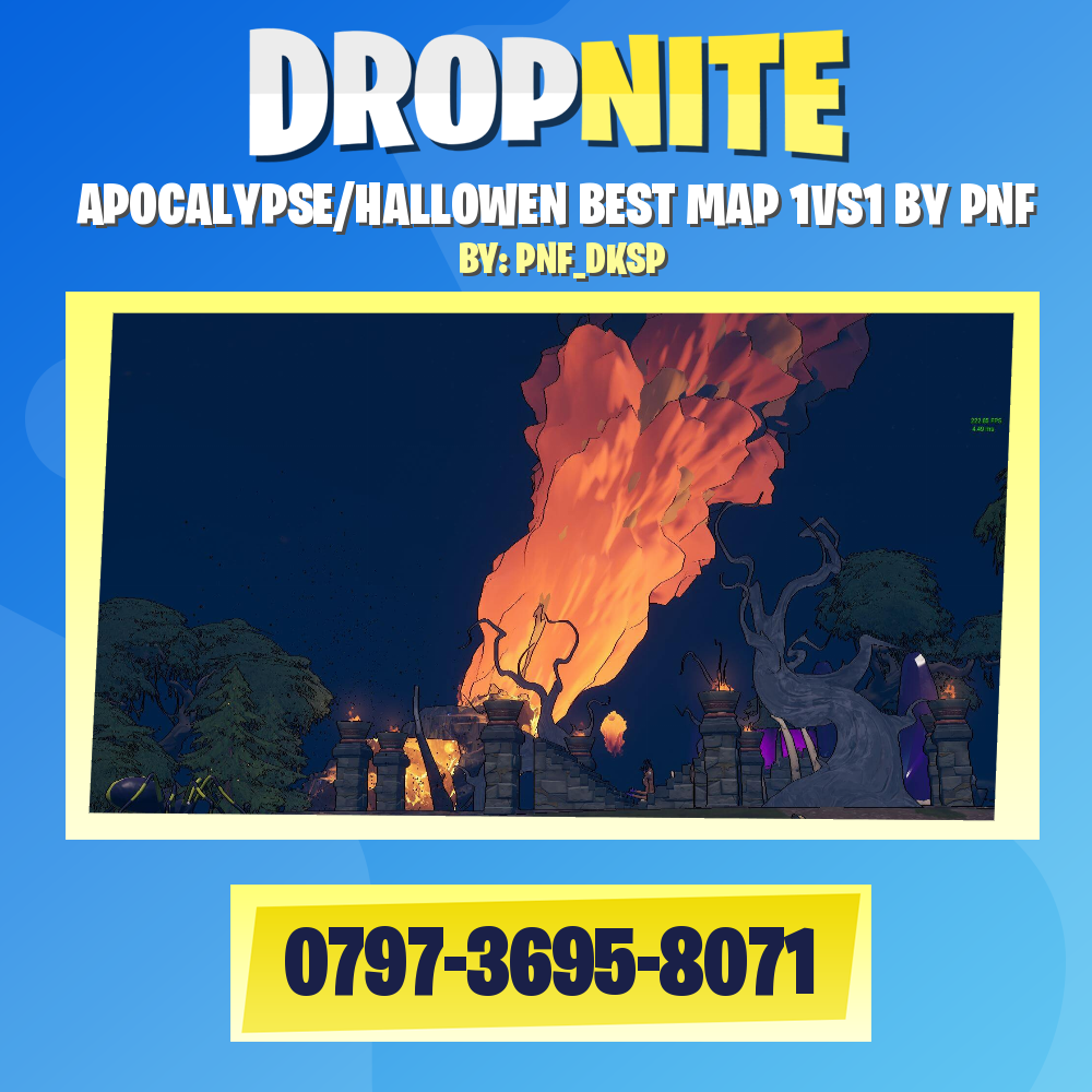 APOCALYPSE/HALLOWEN BEST MAP 1VS1 BY PNF