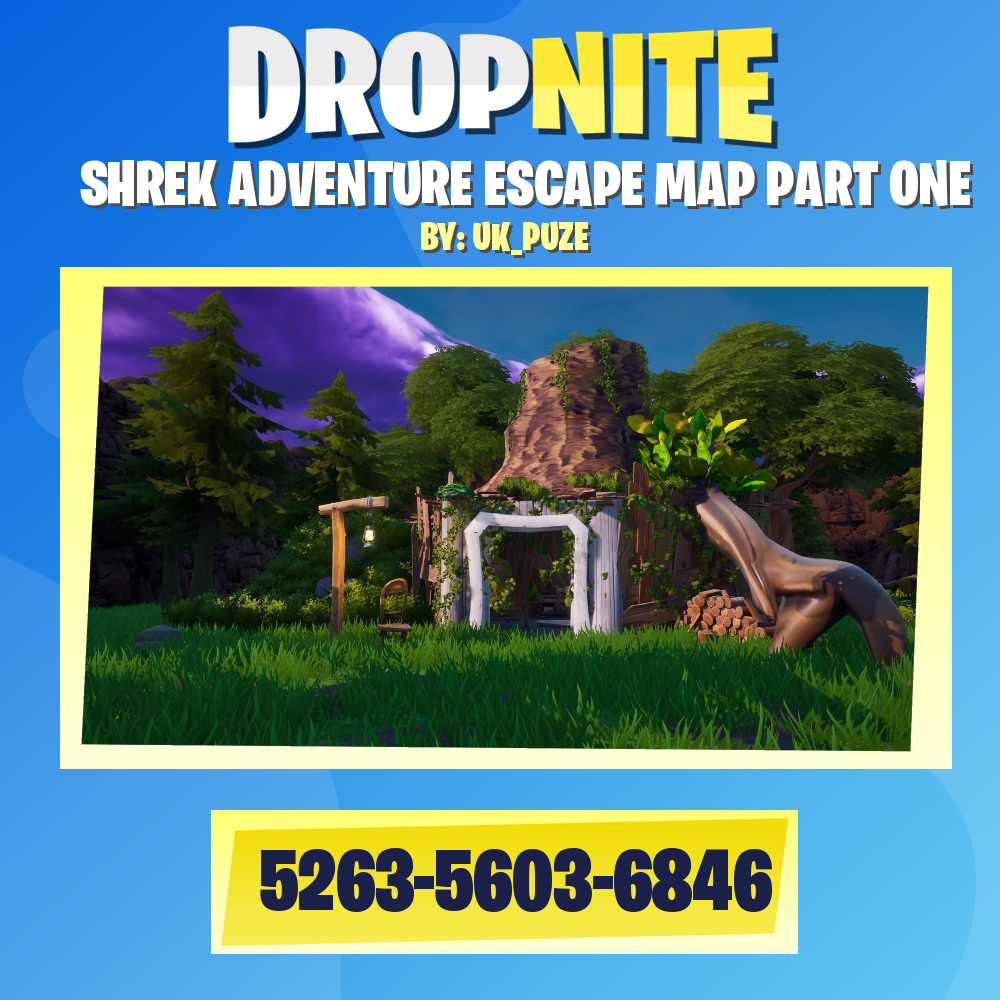 SHREK ADVENTURE ESCAPE MAP PART ONE