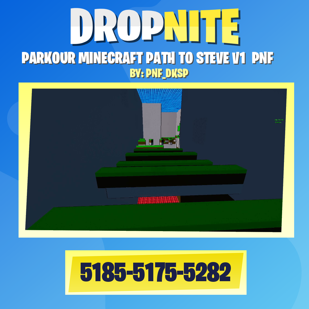 PARKOUR MINECRAFT PATH TO STEVE V1  PNF