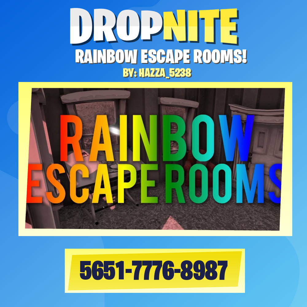 RAINBOW ESCAPE ROOMS!