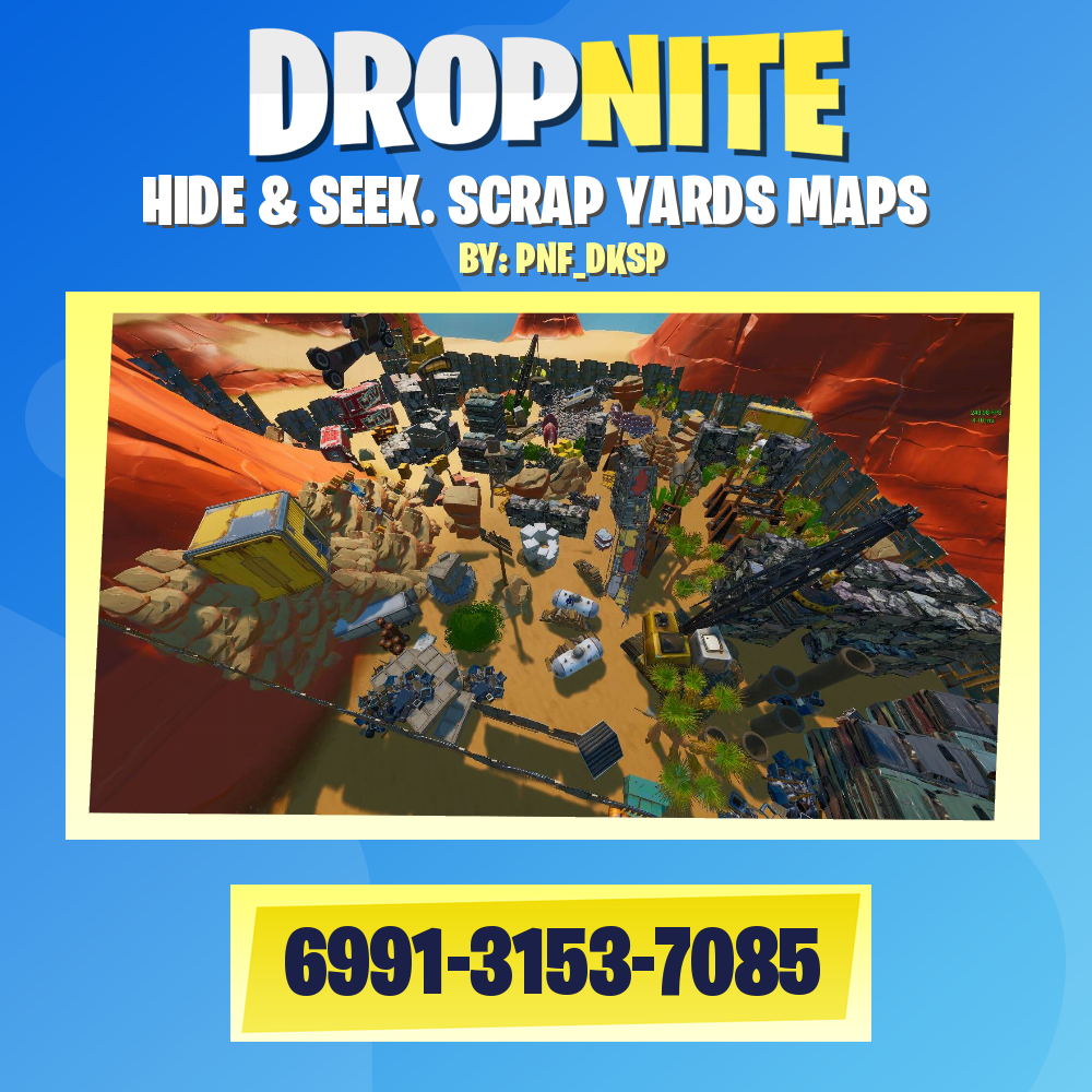 HIDE & SEEK. SCRAP YARDS MAPS