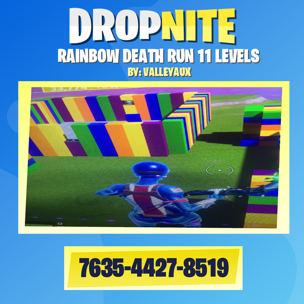 RAINBOW DEATH RUN 11 LEVELS