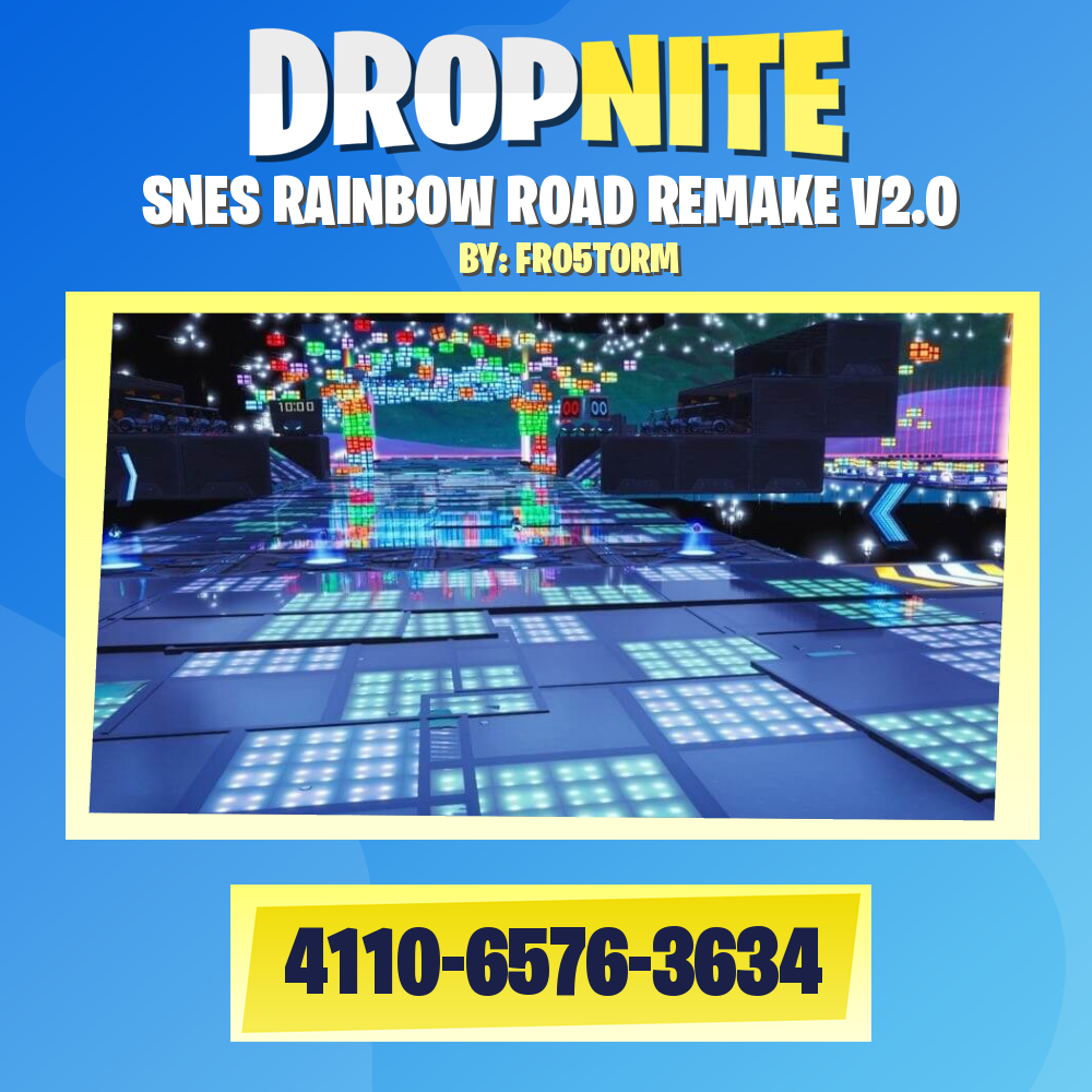 SNES RAINBOW ROAD REMAKE V2.0