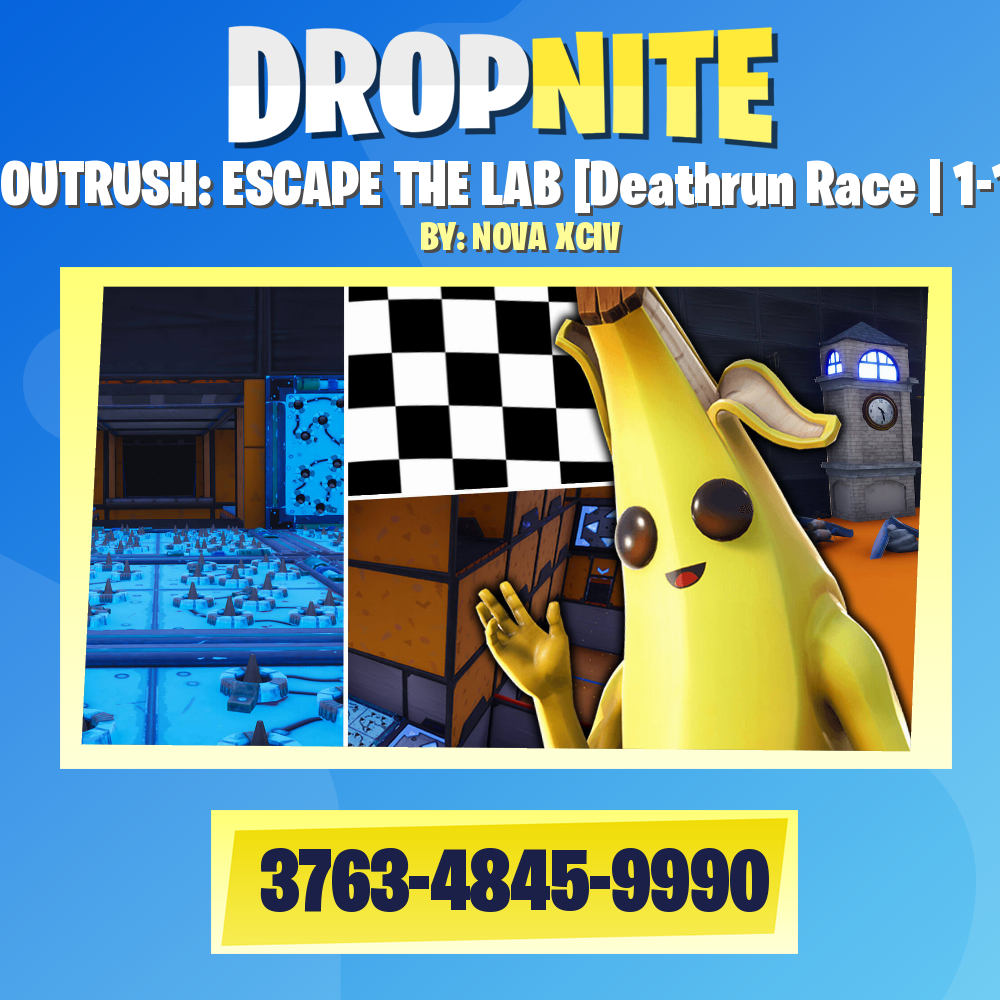 OUTRUSH: ESCAPE THE LAB [Deathrun Race | 1-16]