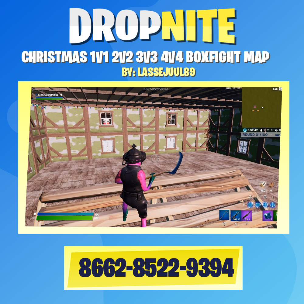 CHRISTMAS 1V1 2V2 3V3 4V4 BOXFIGHT MAP