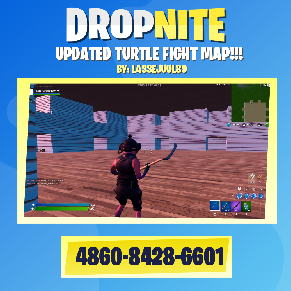 UPDATED TURTLE FIGHT MAP!!!