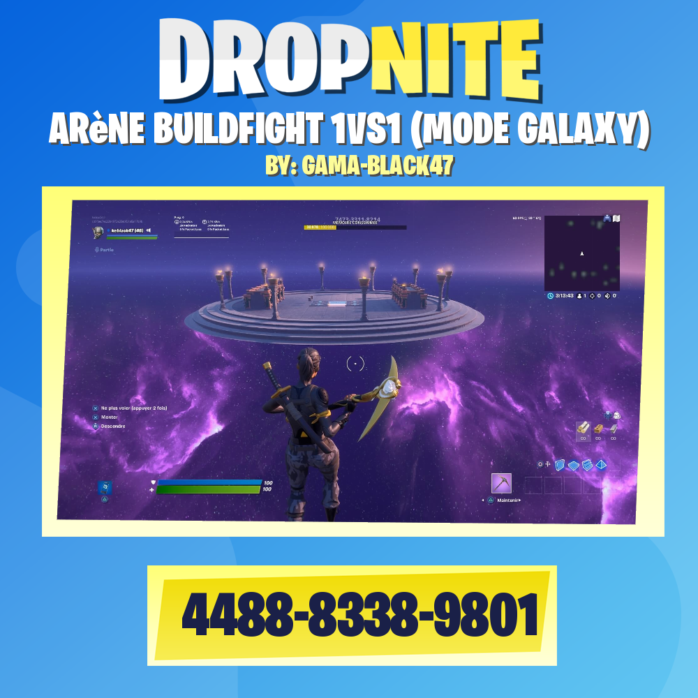 ARèNE BUILDFIGHT 1VS1 (MODE GALAXY)
