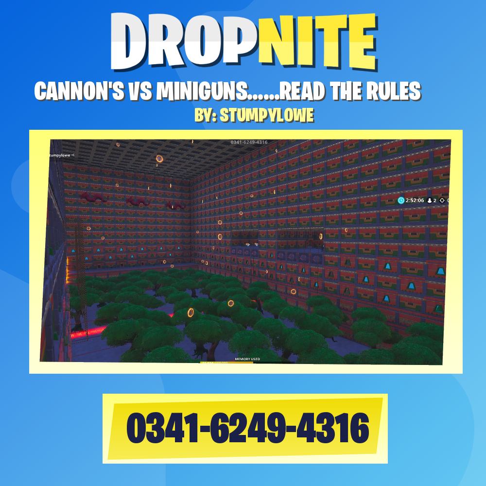 CANNON'S VS MINIGUNS......READ THE RULES