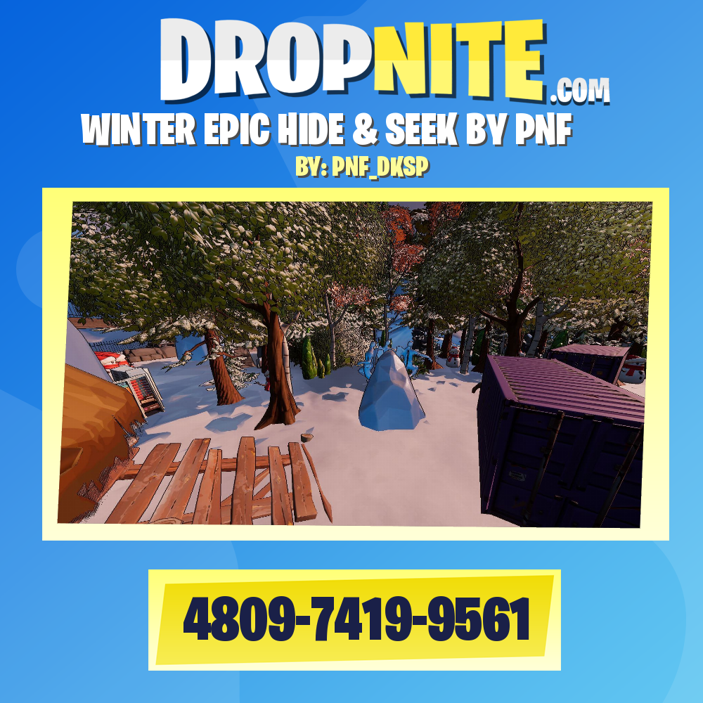WINTER EPIC HIDE & SEEK BY PNF