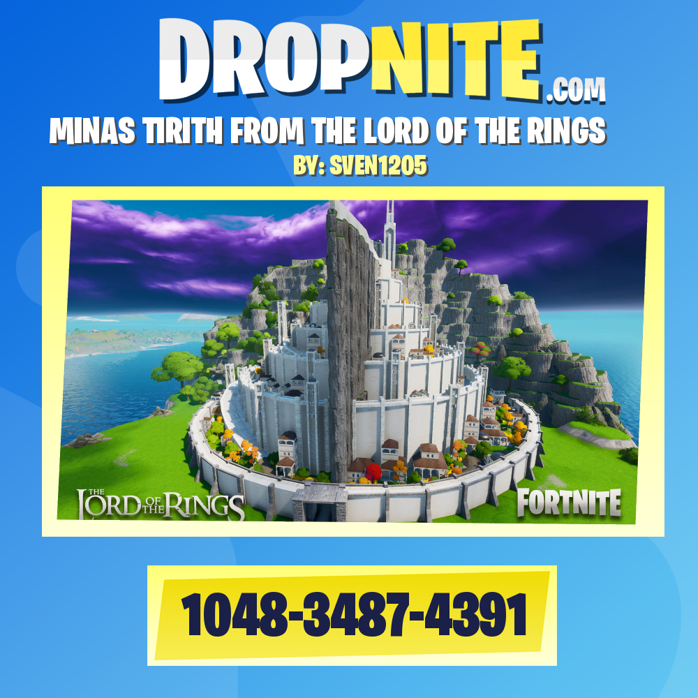 MINAS TIRITH FROM THE LORD OF THE RINGS