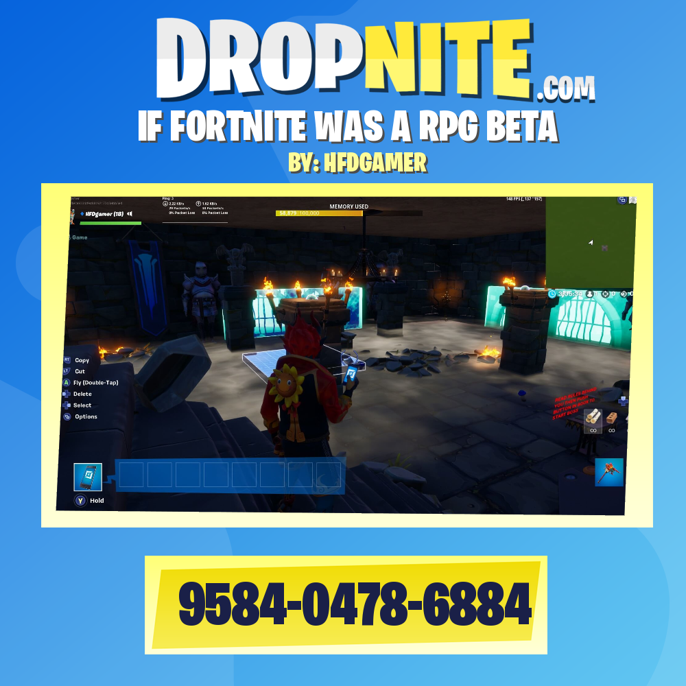 IF FORTNITE WAS A RPG BETA