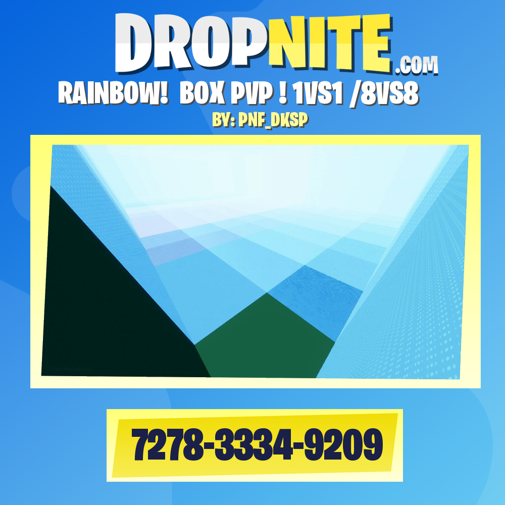 RAINBOW!  BOX PVP ! 1VS1 /8VS8
