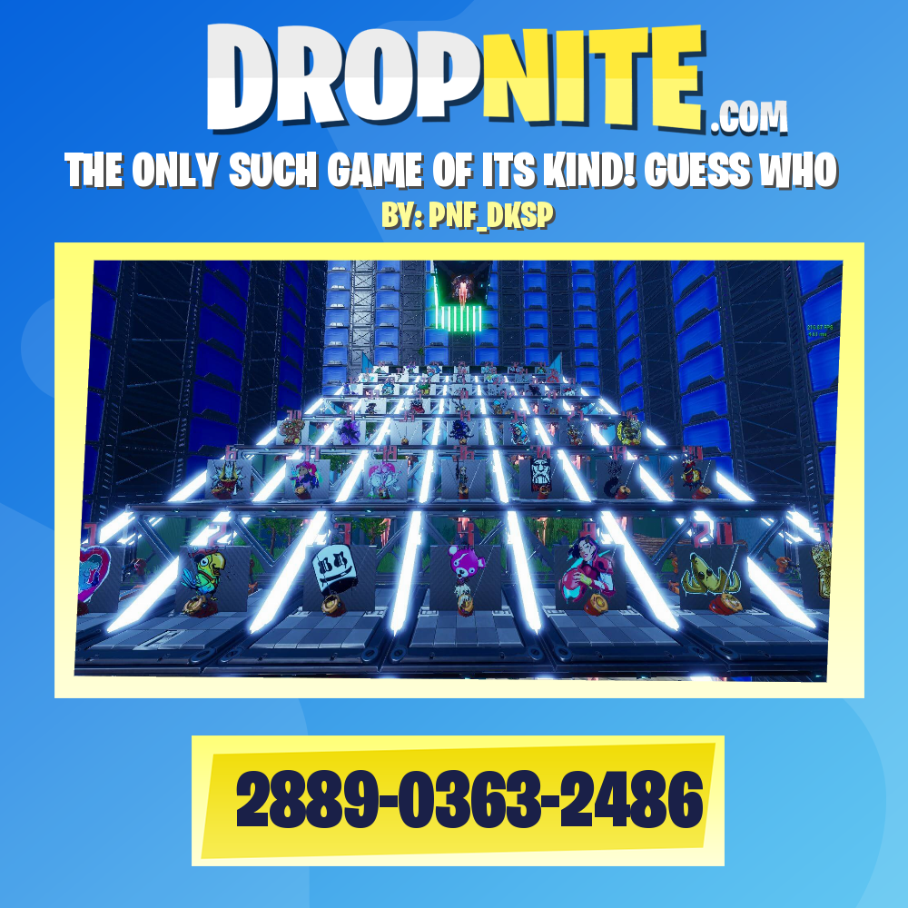 THE ONLY SUCH GAME OF ITS KIND! GUESS WHO