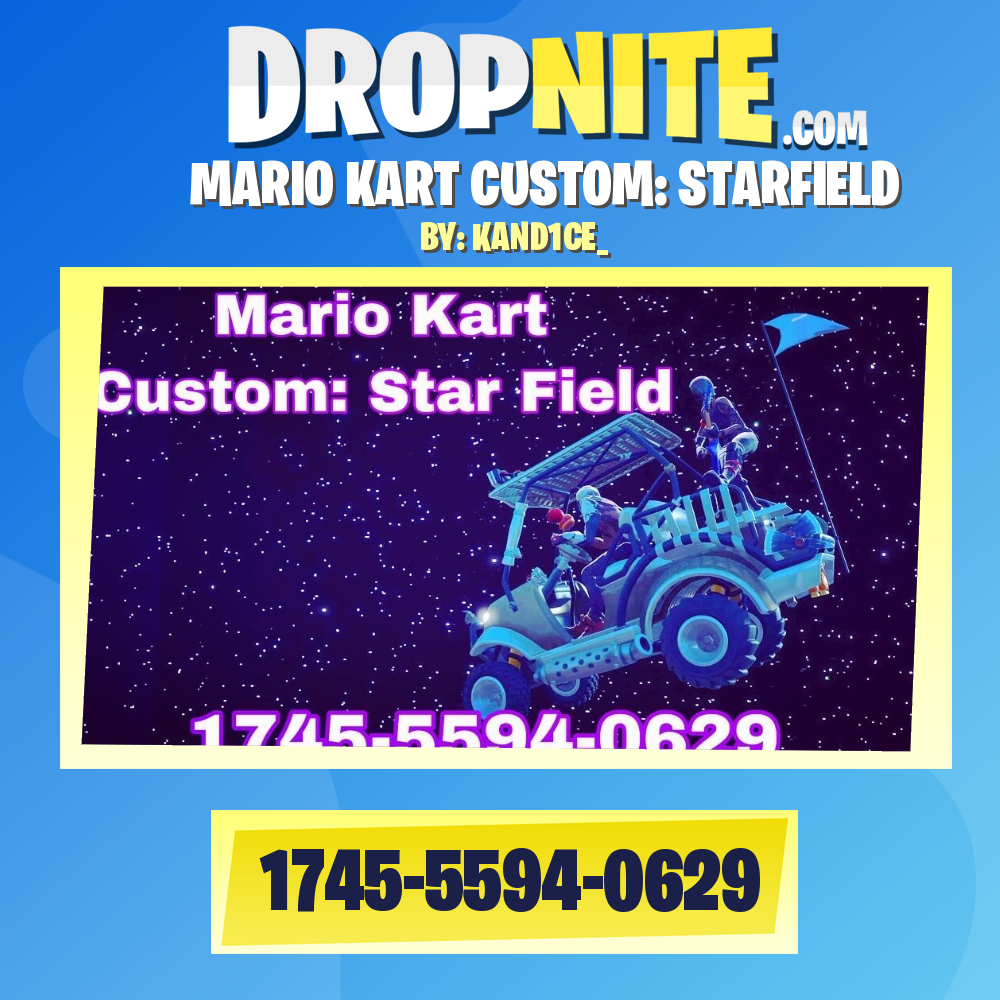 MARIO KART CUSTOM: STARFIELD