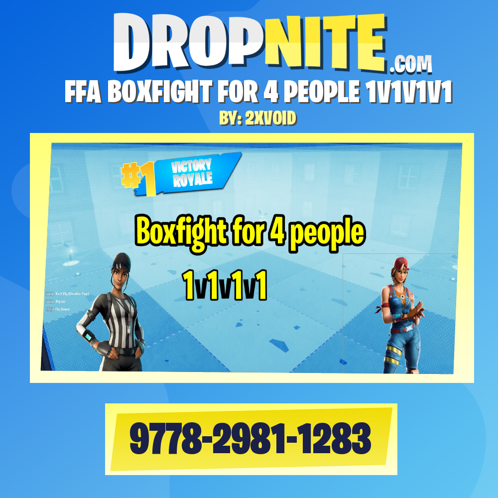 FFA BOXFIGHT FOR 4 PEOPLE 1V1V1V1
