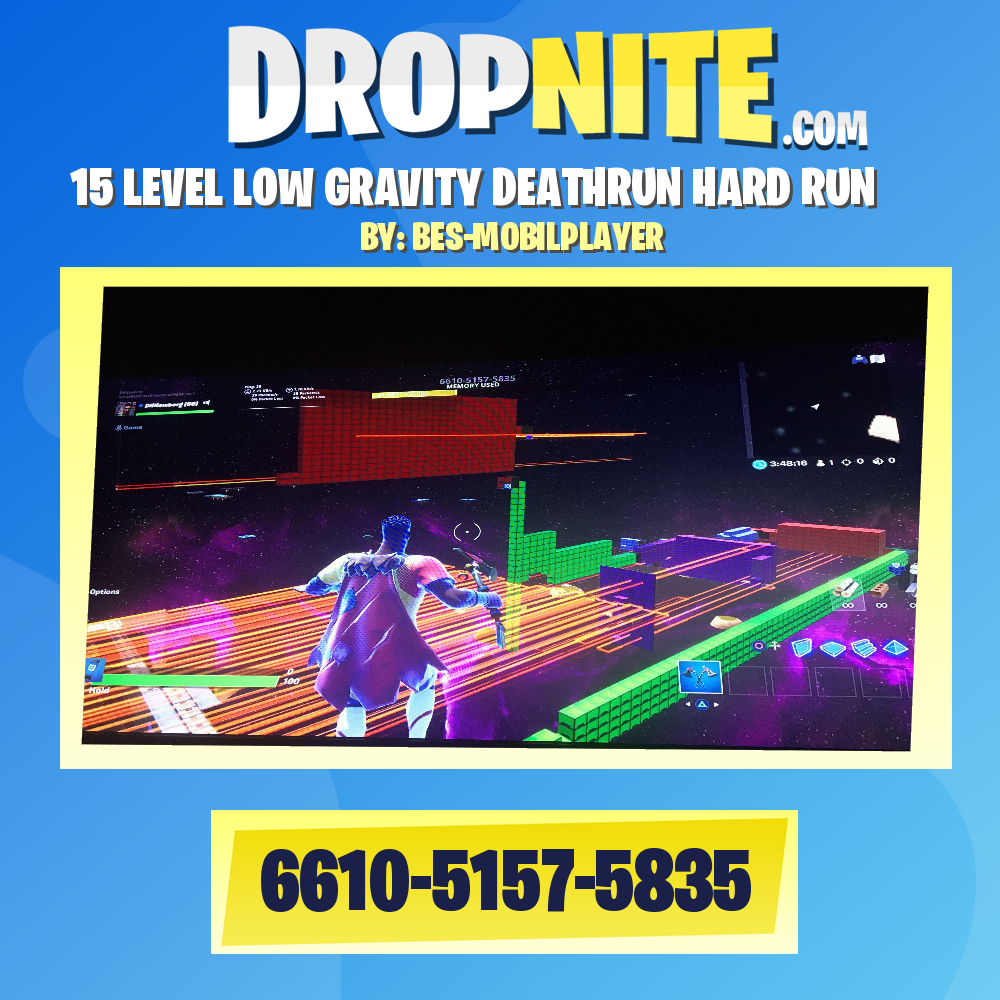 15 LEVEL LOW GRAVITY DEATHRUN HARD RUN