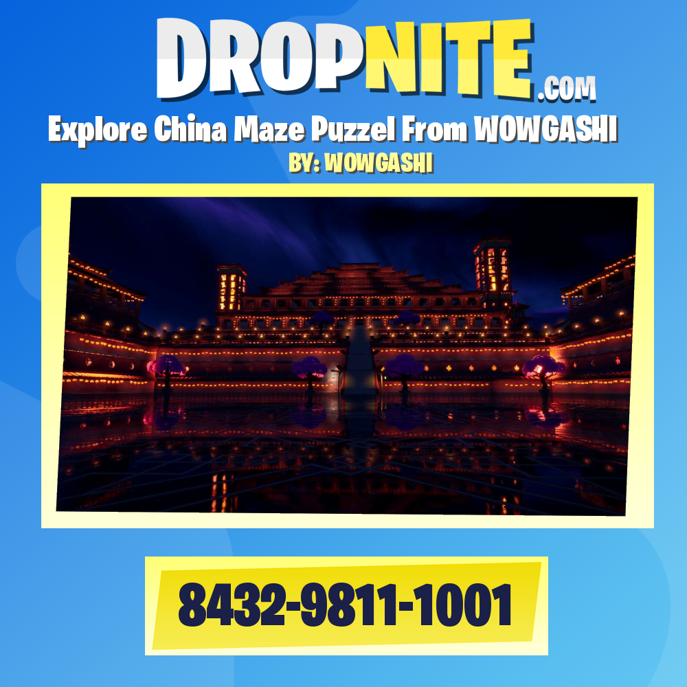 Explore China Maze Puzzel From WOWGASHI