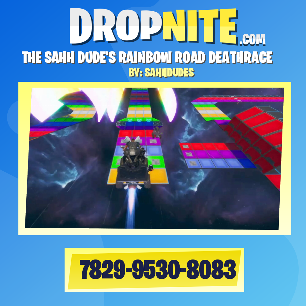 THE SAHH DUDE'S RAINBOW ROAD DEATHRACE