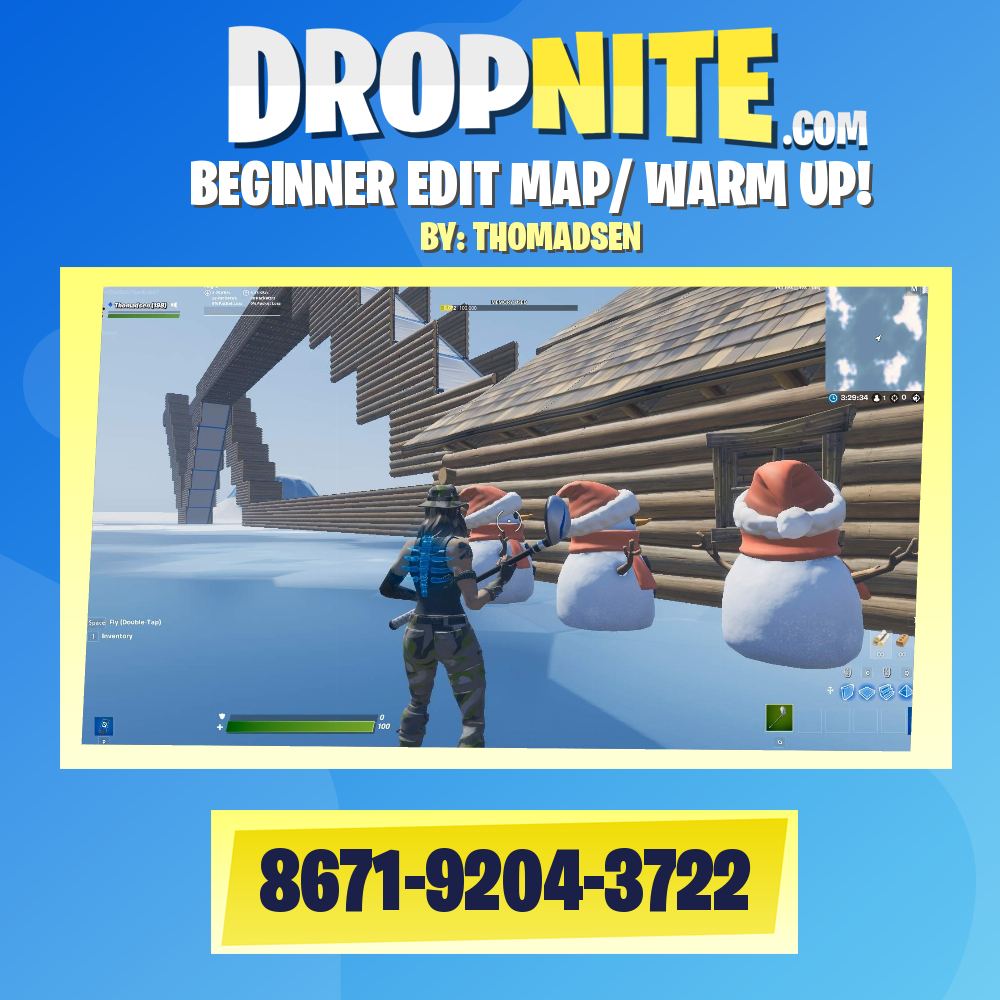 BEGINNER EDIT MAP/ WARM UP!