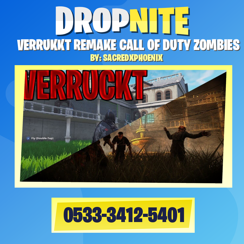 VERRUKKT REMAKE CALL OF DUTY ZOMBIES