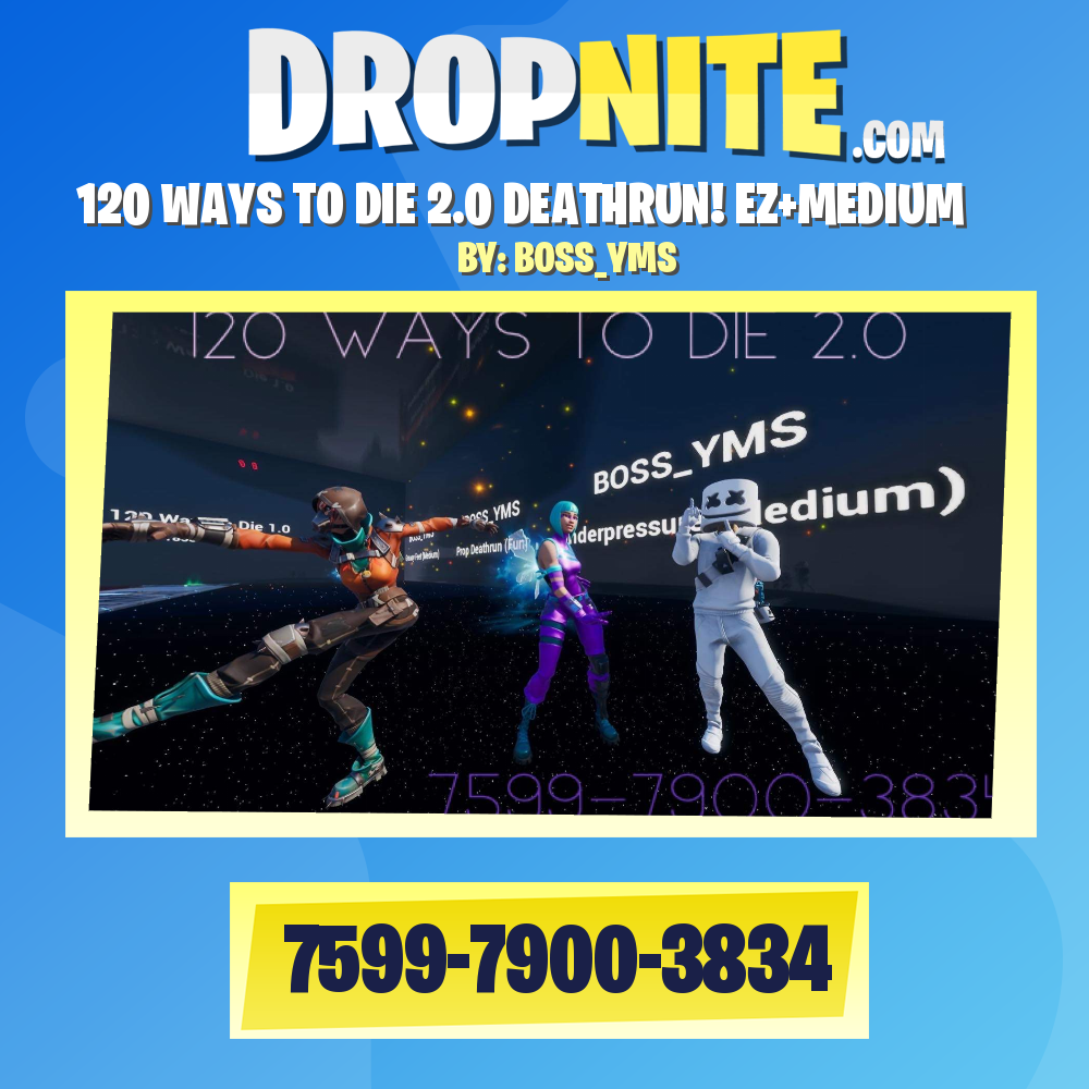 120 WAYS TO DIE 2.0 DEATHRUN! EZ+MEDIUM