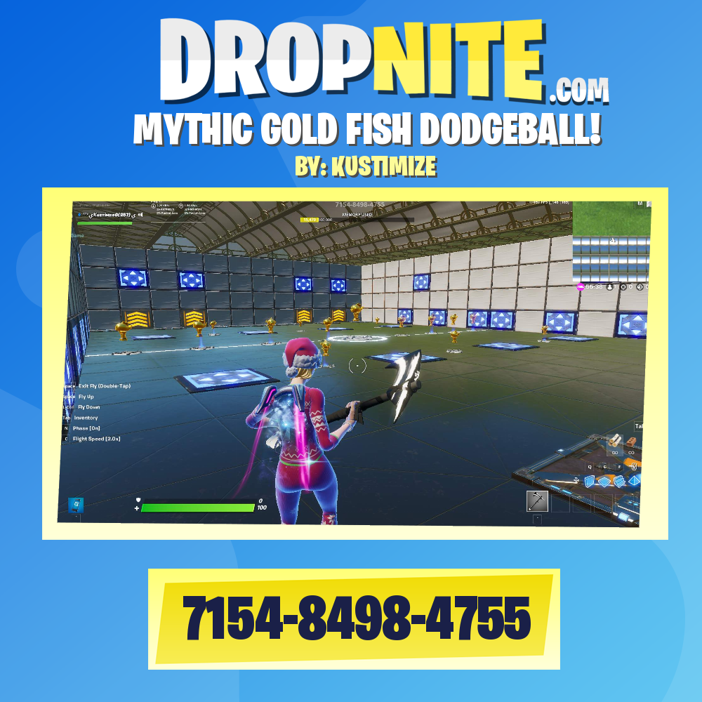 MYTHIC GOLD FISH DODGEBALL!
