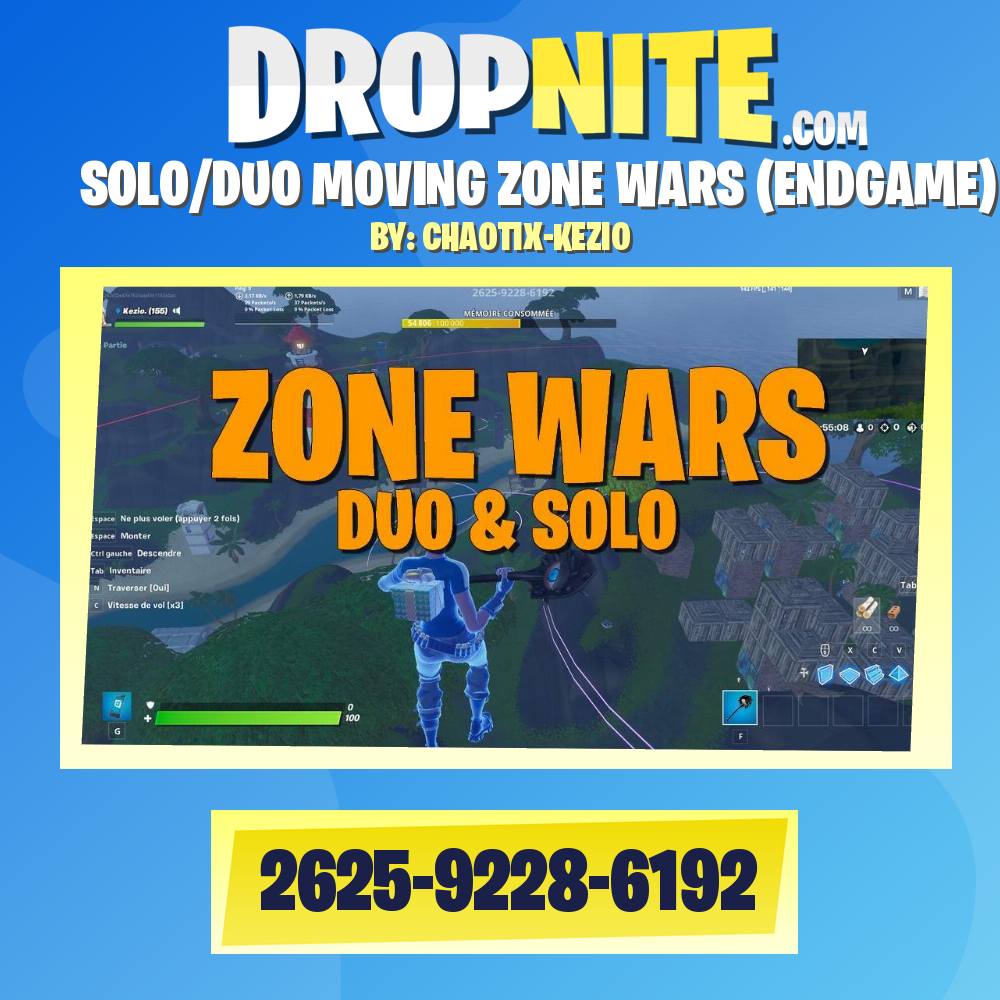 SOLO/DUO MOVING ZONE WARS (ENDGAME)
