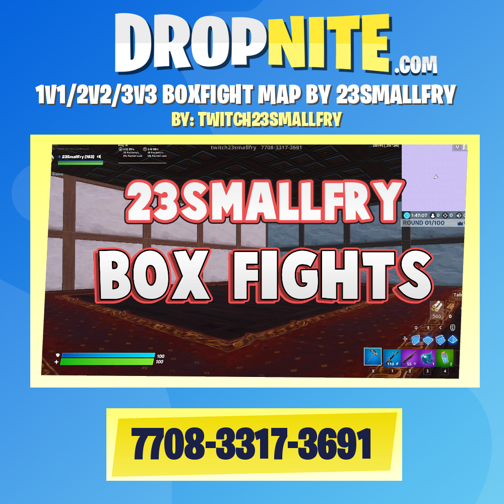1V1/2V2/3V3 BOXFIGHT MAP BY 23SMALLFRY