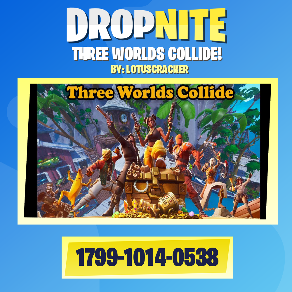 THREE WORLDS COLLIDE!