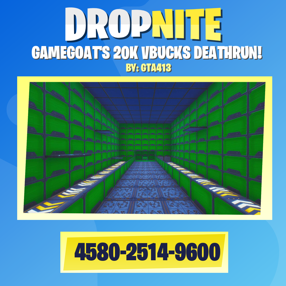 GAMEGOAT'S 20K VBUCKS DEATHRUN!