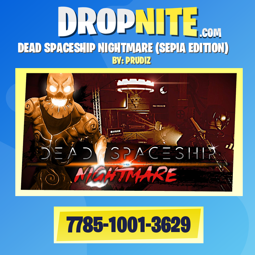 DEAD SPACESHIP NIGHTMARE (SEPIA EDITION)