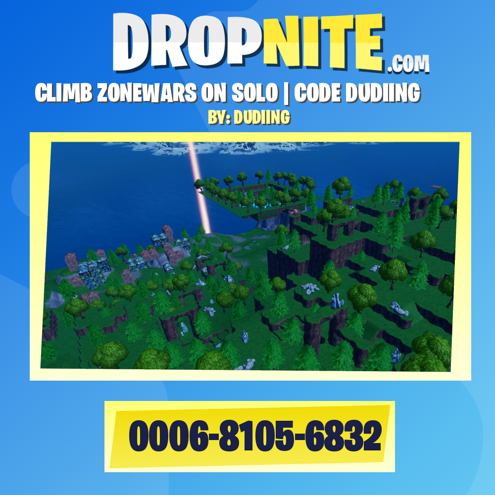 CLIMB ZONEWARS ON SOLO | CODE DUDIING