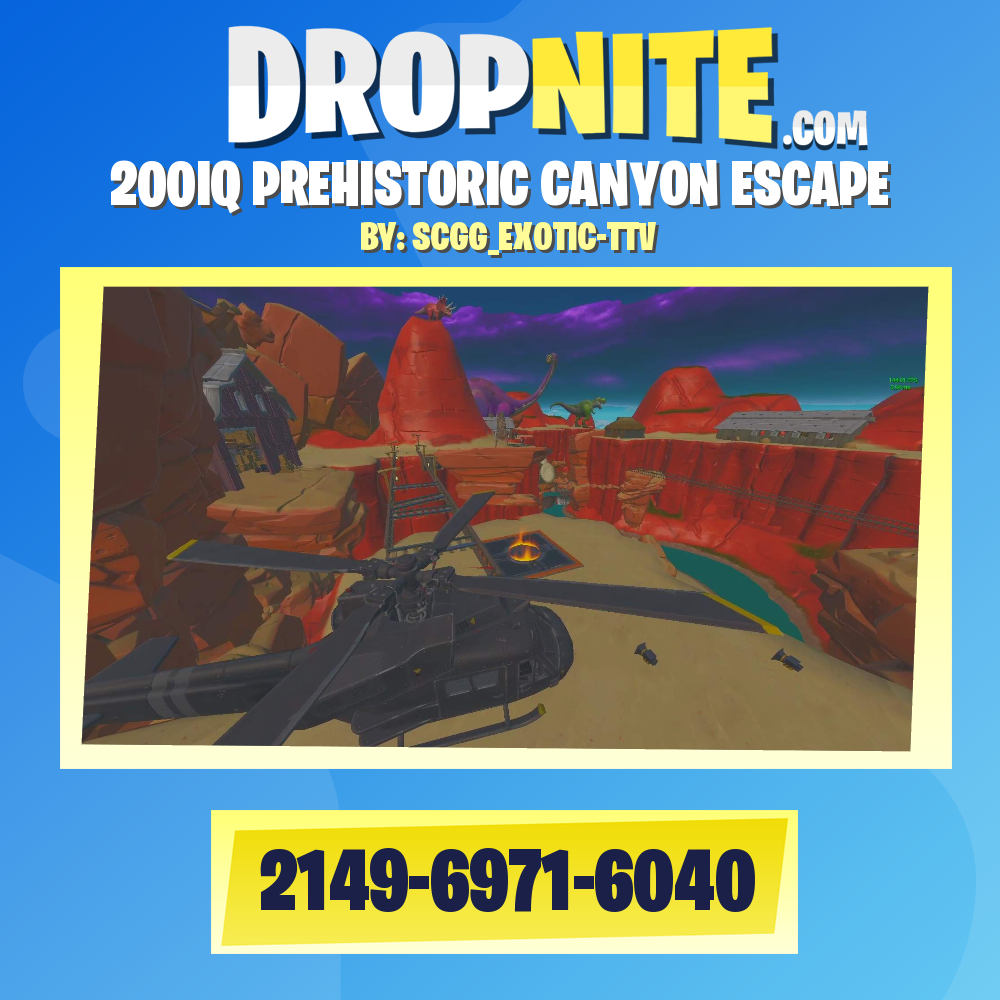 200IQ PREHISTORIC CANYON ESCAPE