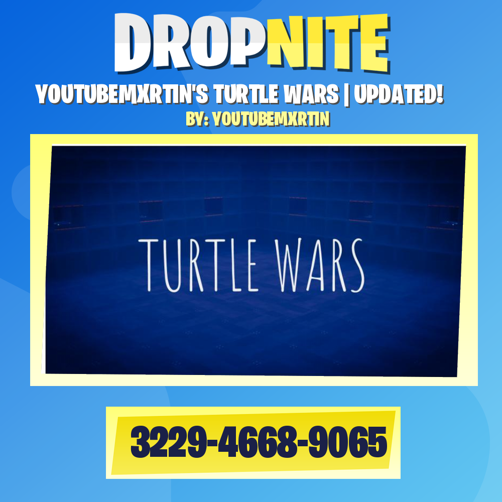 YOUTUBEMXRTIN'S TURTLE WARS | UPDATED!