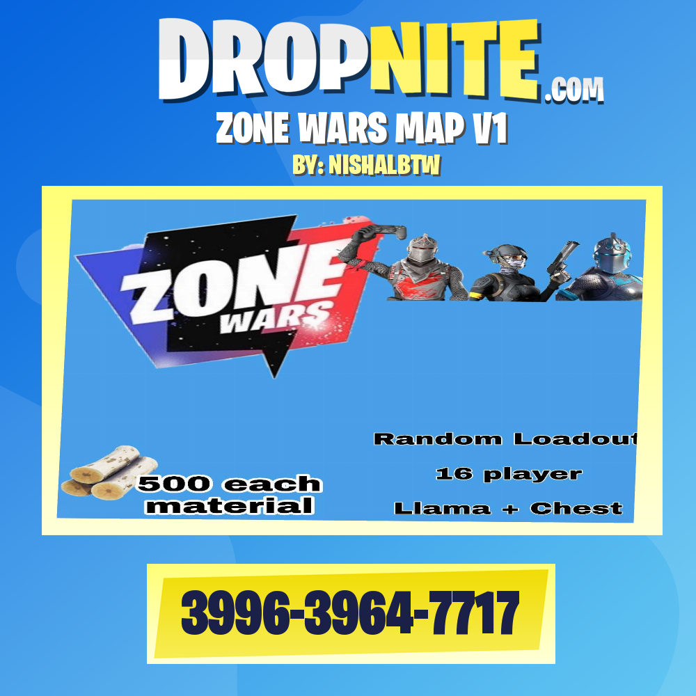 ZONE WARS MAP V1