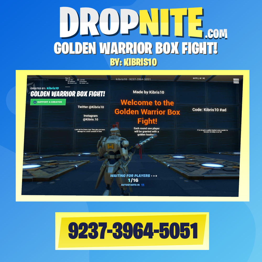 GOLDEN WARRIOR BOX FIGHT!