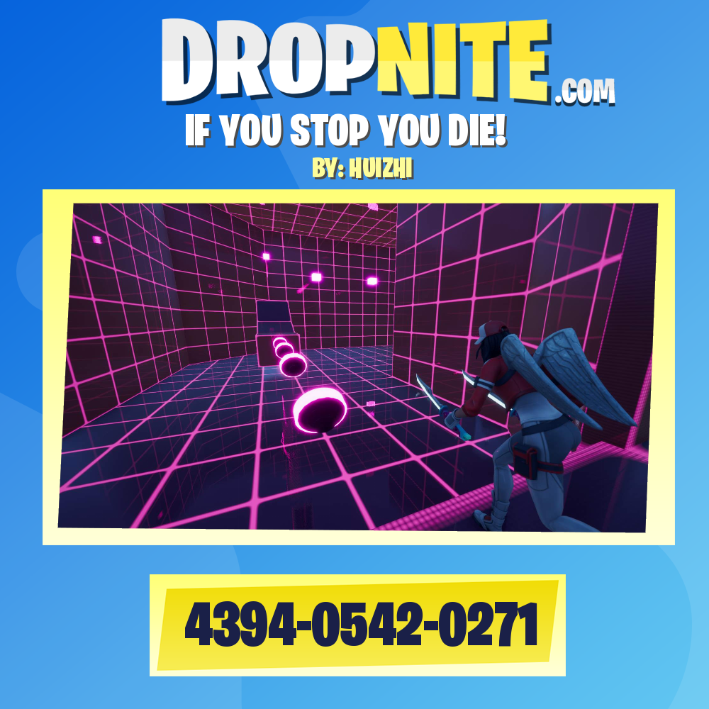 IF YOU STOP YOU DIE!