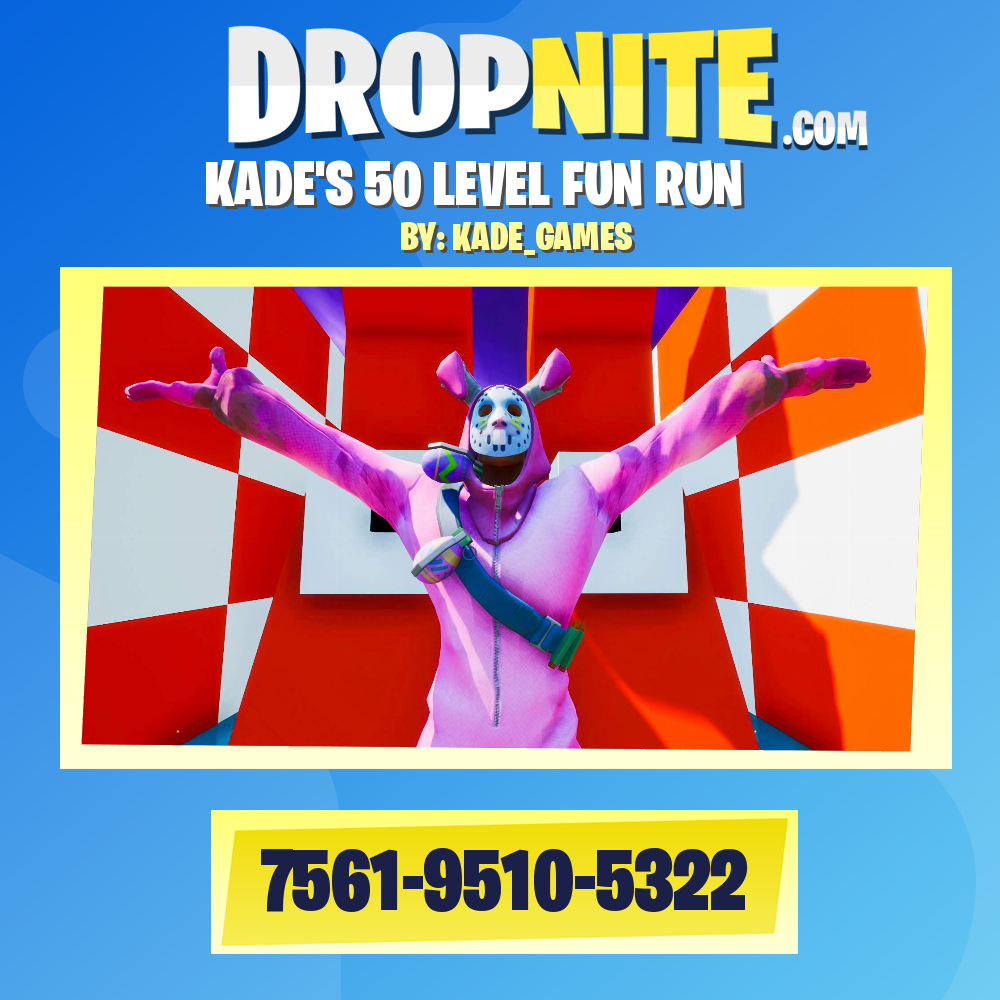 KADE'S 50 LEVEL FUN RUN