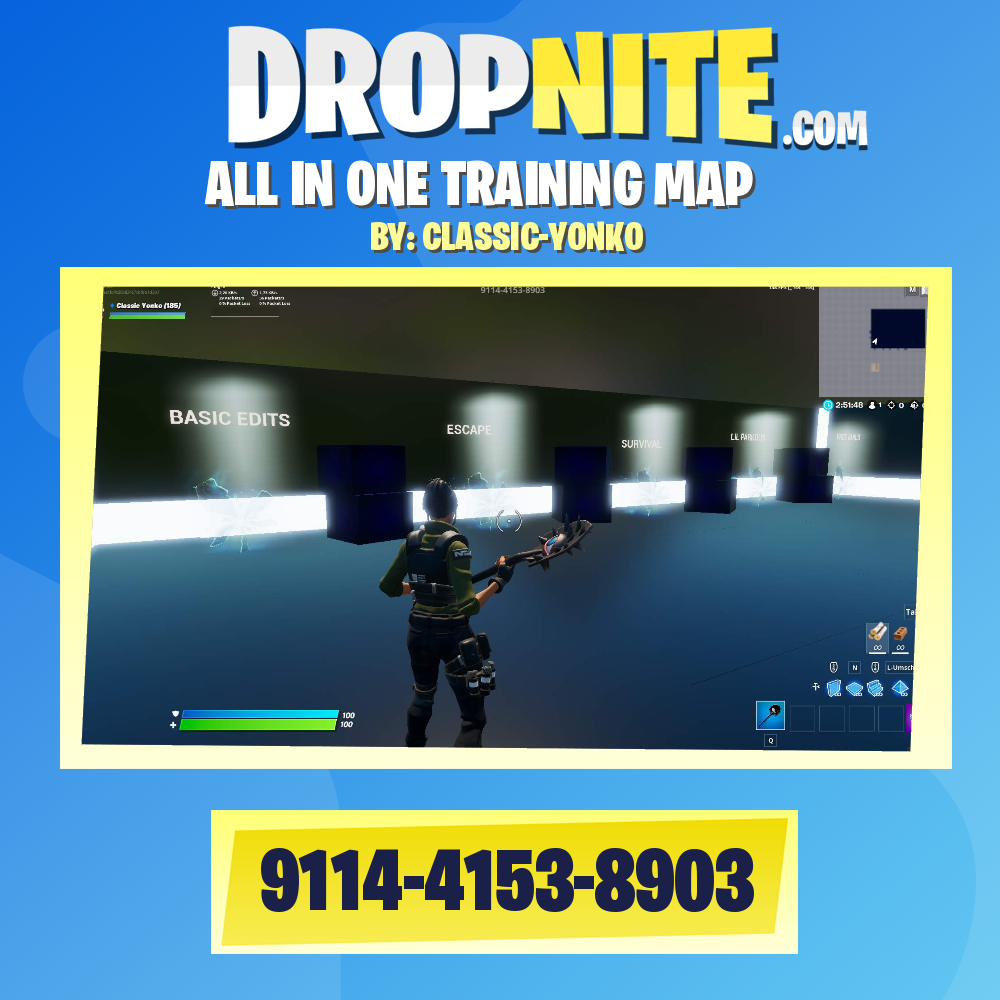 ALL IN ONE TRAINING MAP