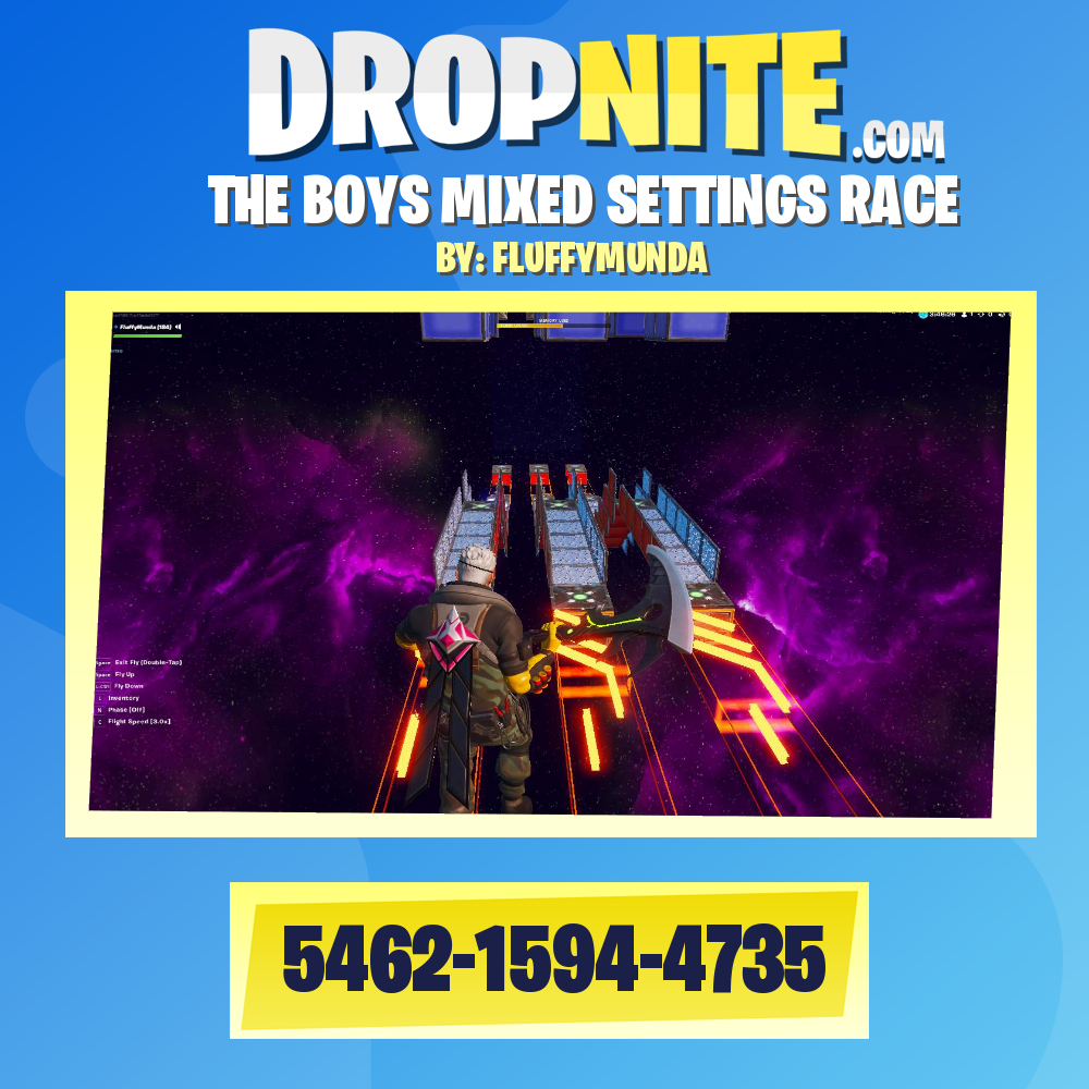 THE BOYS MIXED SETTINGS RACE