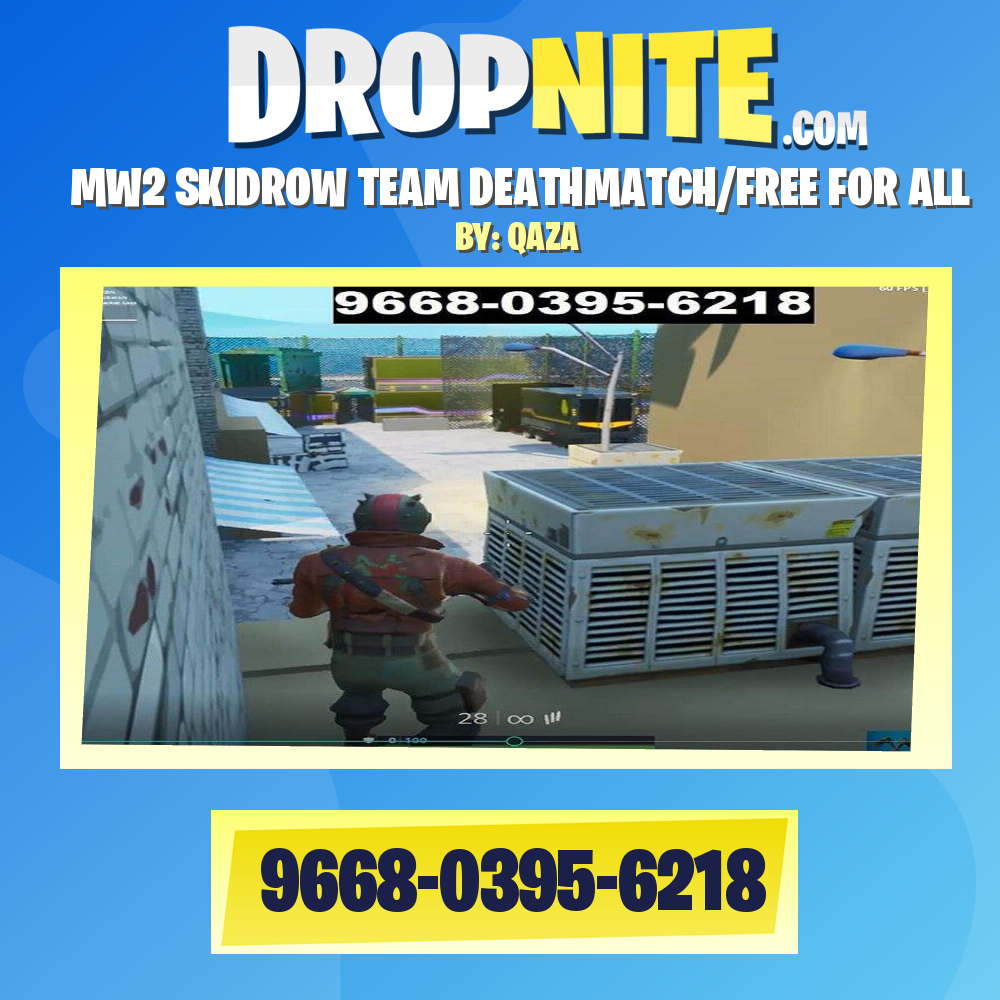 MW2 SKIDROW TEAM DEATHMATCH/FREE FOR ALL