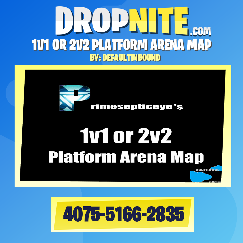 1V1 OR 2V2 PLATFORM ARENA MAP