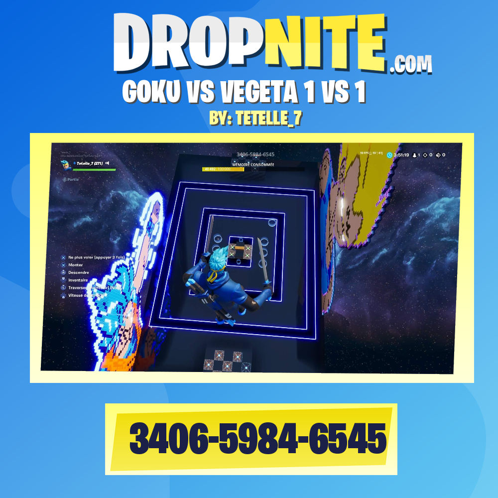 GOKU VS VEGETA 1 VS 1