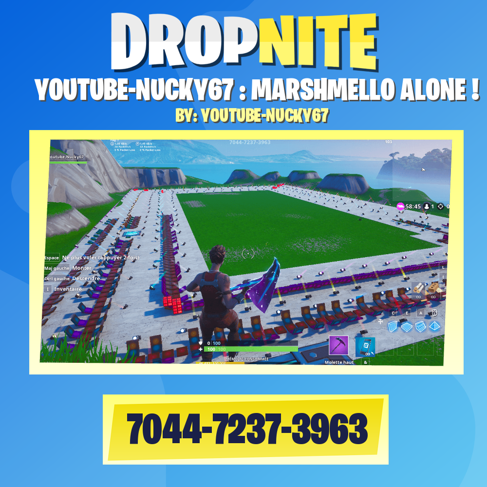 YOUTUBE-NUCKY67 : MARSHMELLO ALONE !