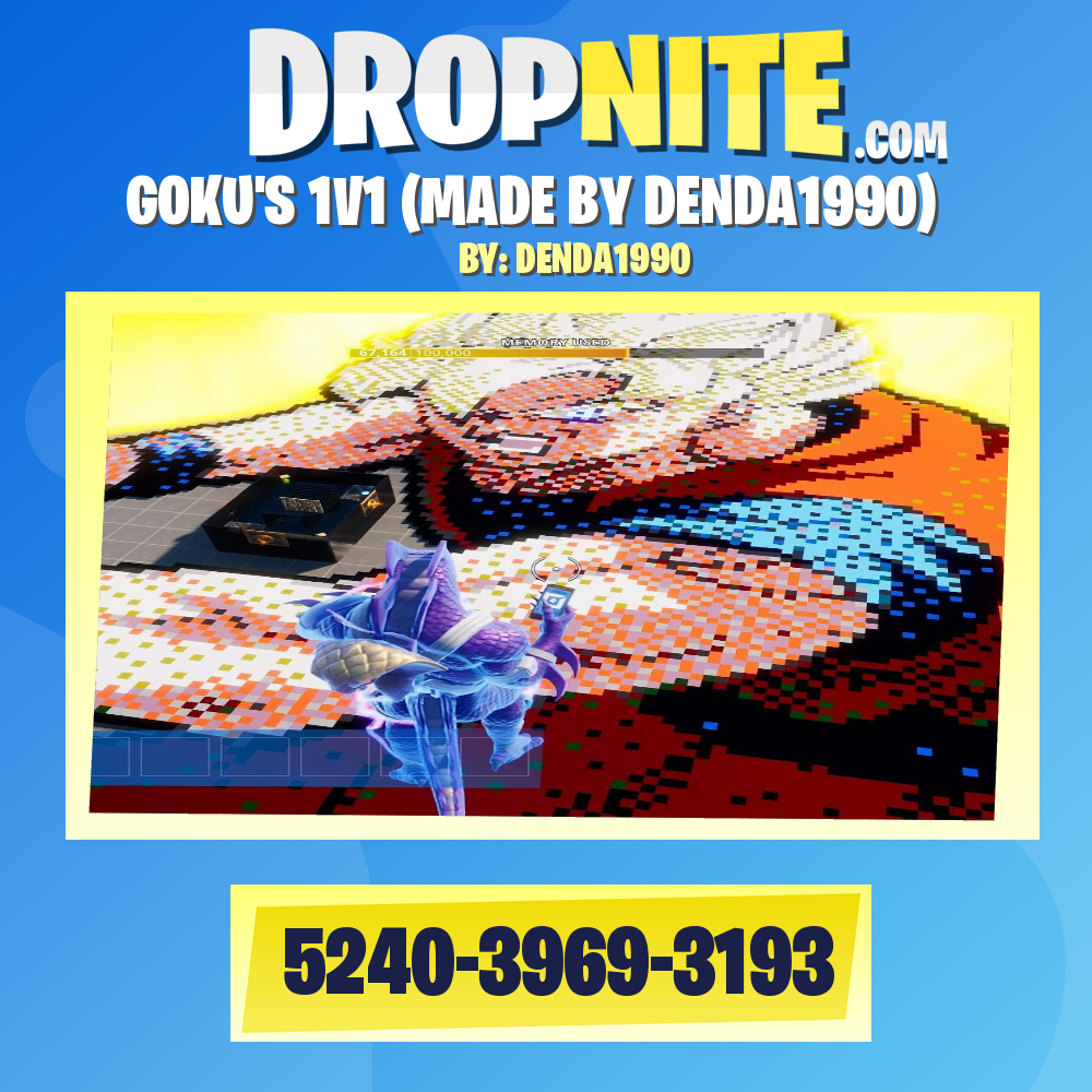 GOKU'S 1V1 (MADE BY DENDA1990)