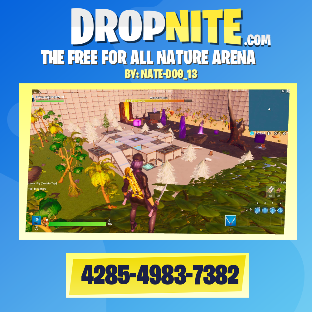 THE FREE FOR ALL NATURE ARENA