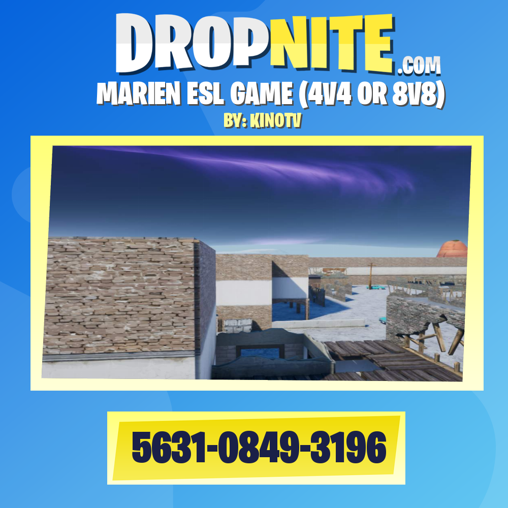 MARIEN ESL GAME (4V4 OR 8V8)