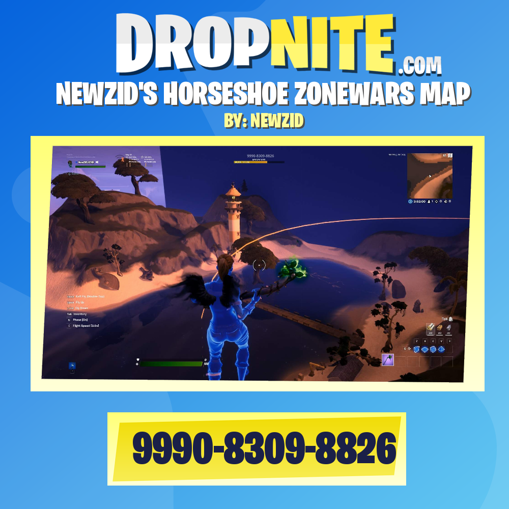 NEWZID'S HORSESHOE ZONEWARS MAP
