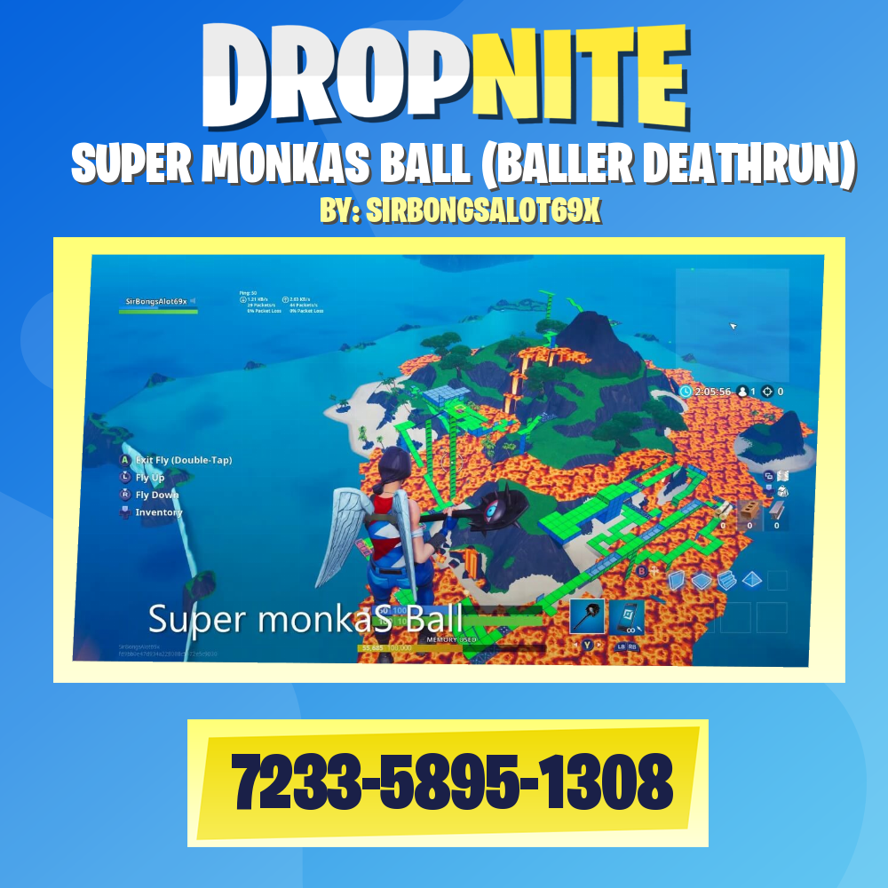 SUPER MONKAS BALL (BALLER DEATHRUN)